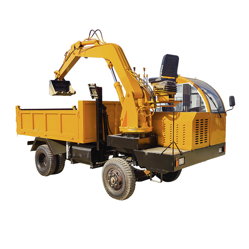 Wheel Dumper Mounted Excavator