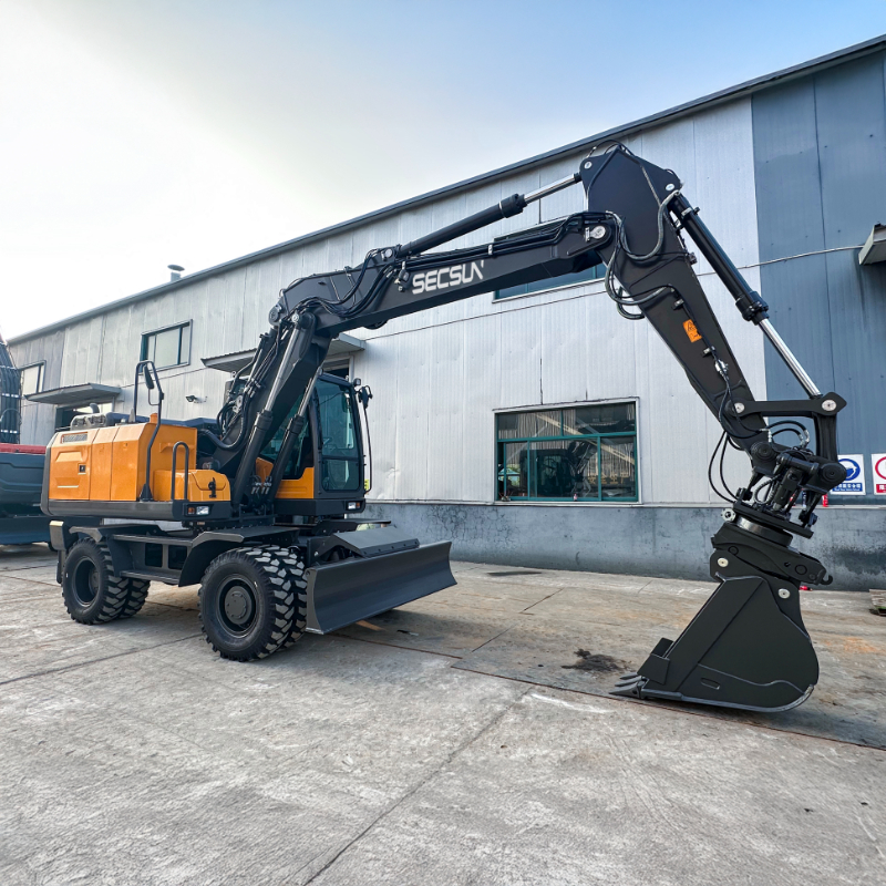 SECSUN Launches 18 Ton Wheel Excavator: A Powerhouse of Versatility and Efficiency