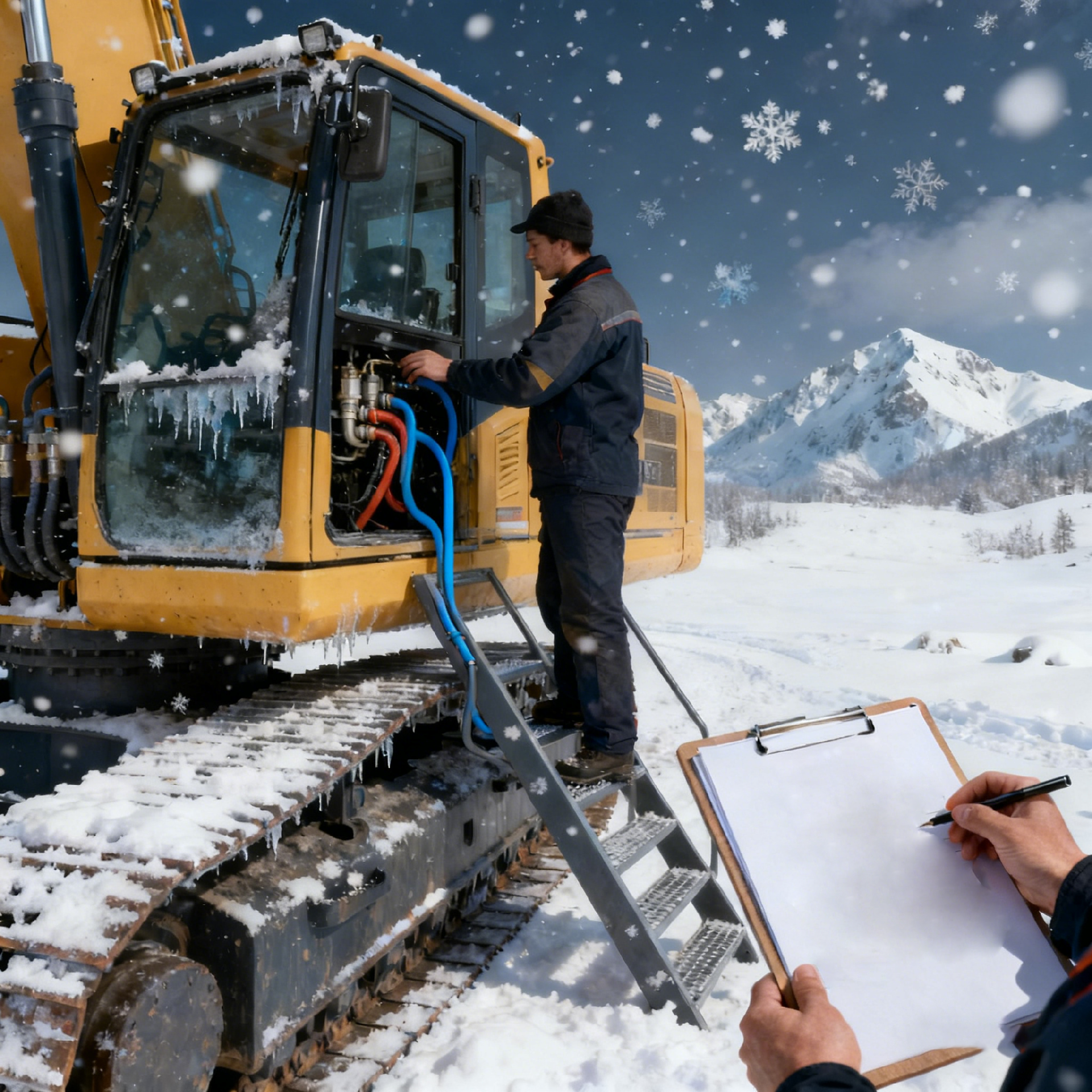 How to Operate and Maintain Excavators in Winter Snow: Essential Tips for Safety and Performance​