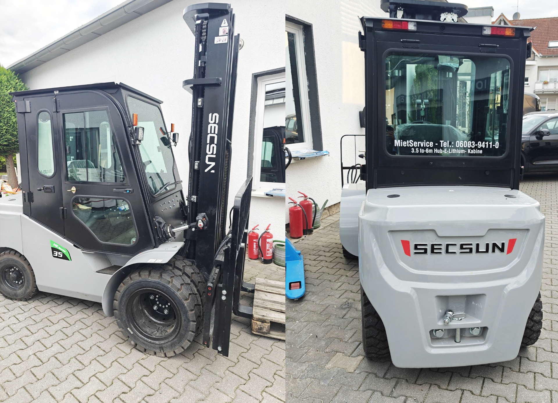 3 Ton Lithium Battery Forklift Handles High-Intensity Operations---Feedback from German Customers