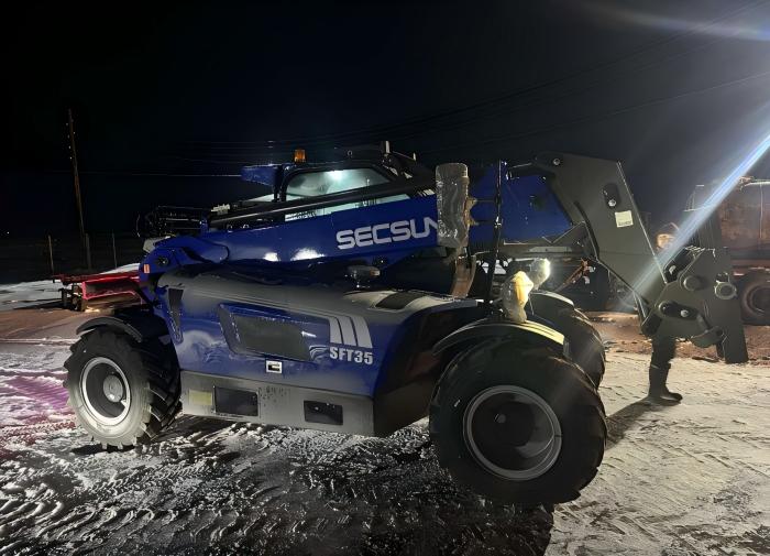 SECSUN Telescopic Forklift Receives High Praise from Kazakhstan Customer