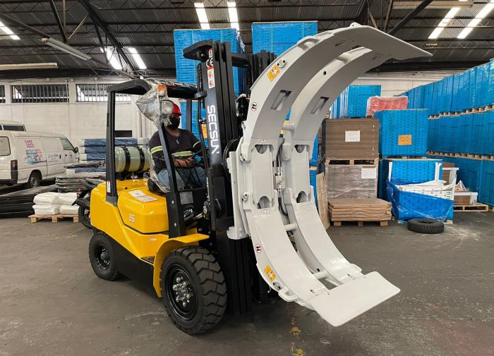 SECSUN 3.5 Ton LPG Forklift Now in Service in Guatemala