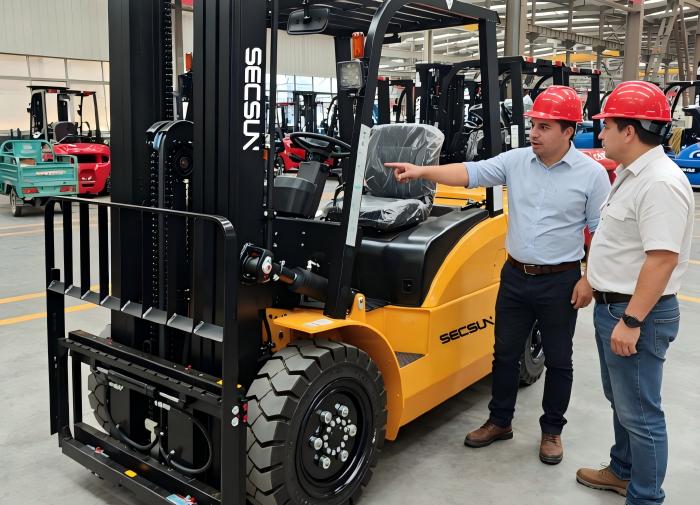 SECSUN LPG Forklifts Gain Strong Interest from Mexican Delegation