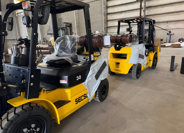 SECSUN 3 Ton LPG Forklift Delivers Strong Performance---Feedback from USA Customers
