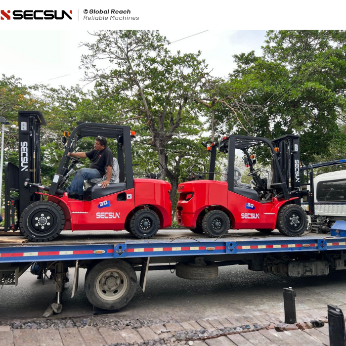 3 Ton LPG Forklift Delivered to Colombia Dealer | SECSUN Forklift Case Study