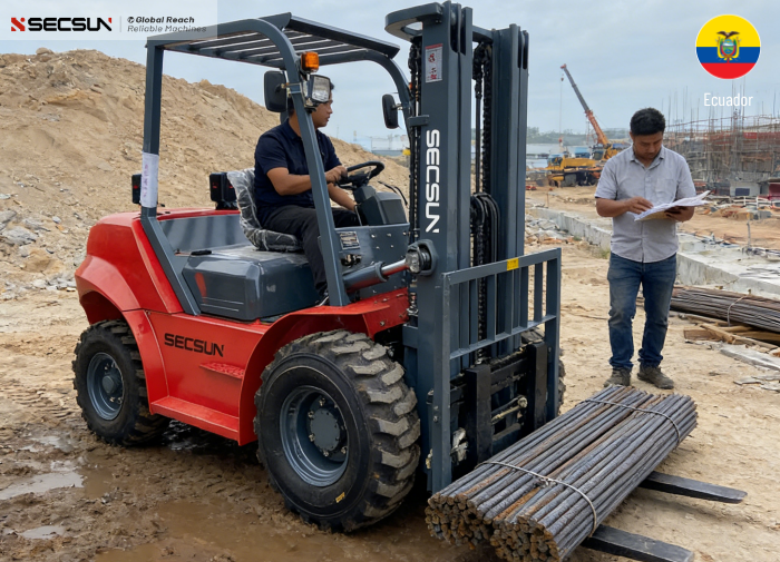 Ecuador | Rough Terrain Forklift for Construction Projects