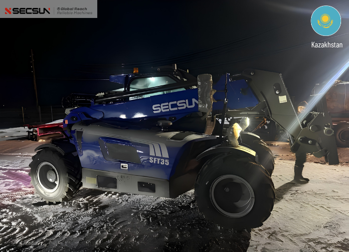 Kazakhstan | Telescopic Forklift for Construction Projects