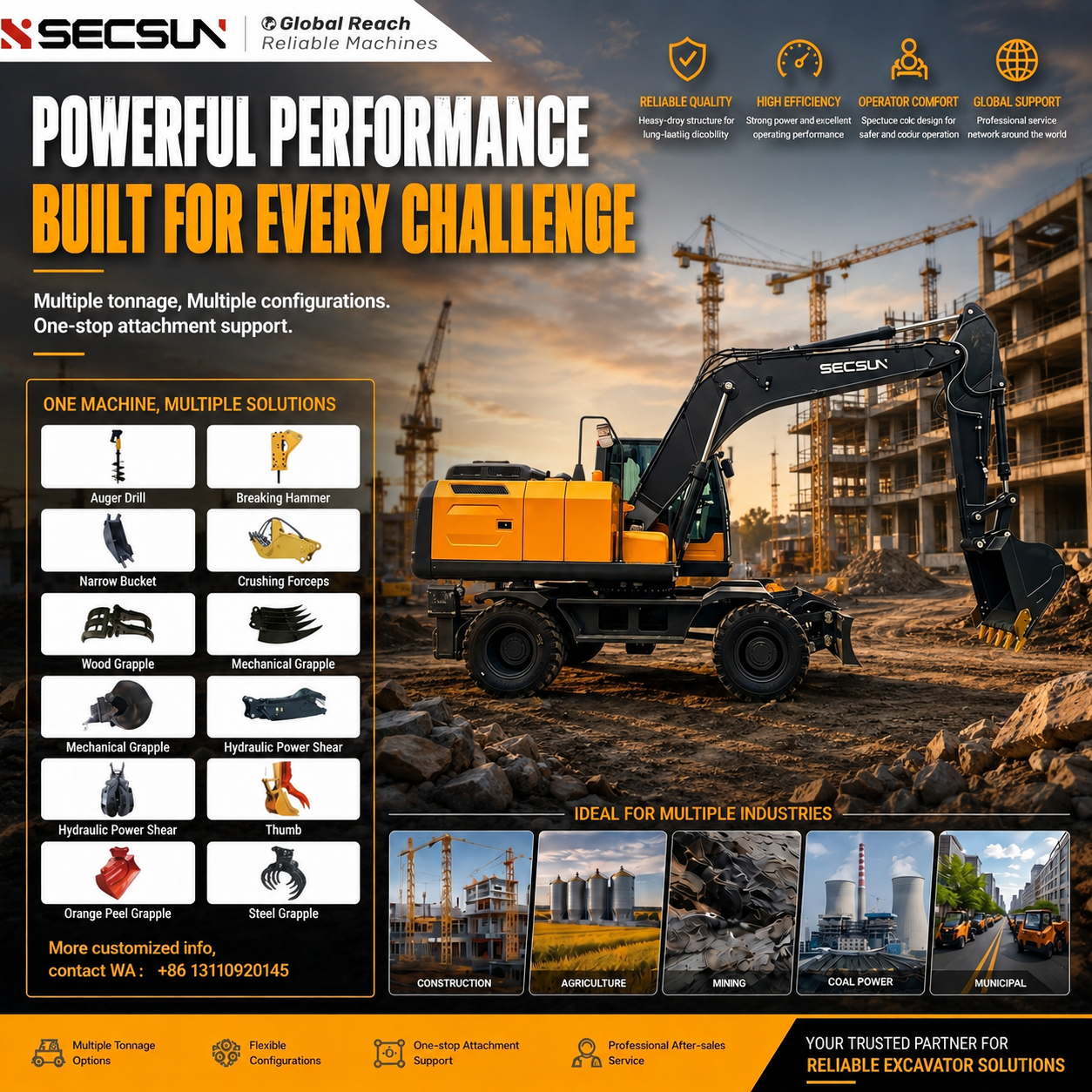 How Excavator Attachments Improve Efficiency Across Construction, Mining, and Industrial Applications