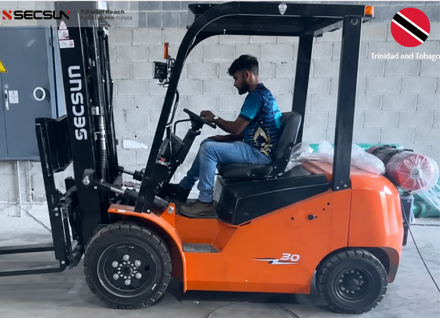 Trinidad and Tobago | 3 Ton LPG Forklift Delivered to Apparel & Loungewear Manufacturer