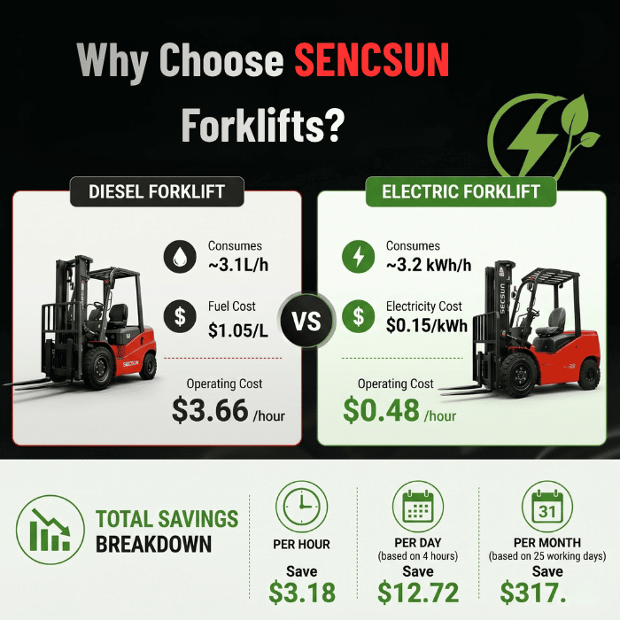 Why Choose SENCSUN Forklifts?