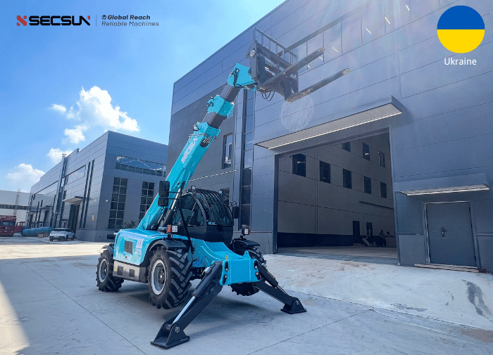 Ukraine Customer Review: SECSUN 3.5 Ton Telescopic Forklift Delivers Reliable Performance After One Year