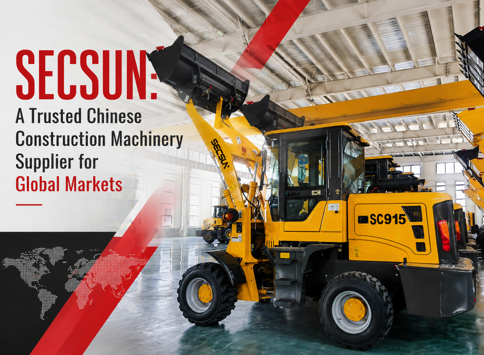 SECSUN: A Trusted Chinese Construction Machinery Supplier for Global Markets