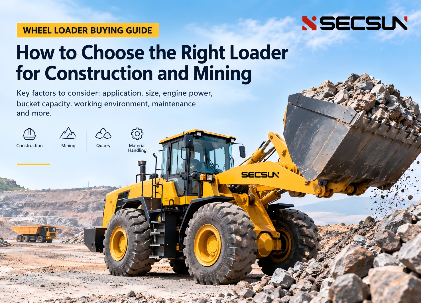 Wheel Loader Buying Guide: How to Select the Right Loader for Construction and Mining