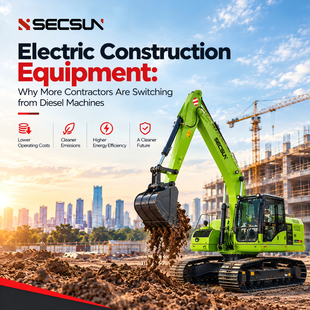 Electric Construction Equipment: Why More Contractors Are Switching from Diesel Machines