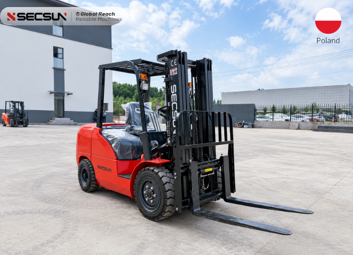 Poland | 3.5 Ton Lithium Electric Forklift for Efficient Material Handling