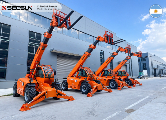 Argentina | 4 Units of 3.5 Ton Telescopic Forklifts with 10m Lifting Height